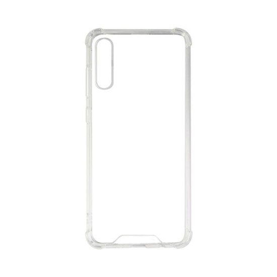 Capa de Silicone com Cantos Duro para Samsung Galaxy A70 Transparente